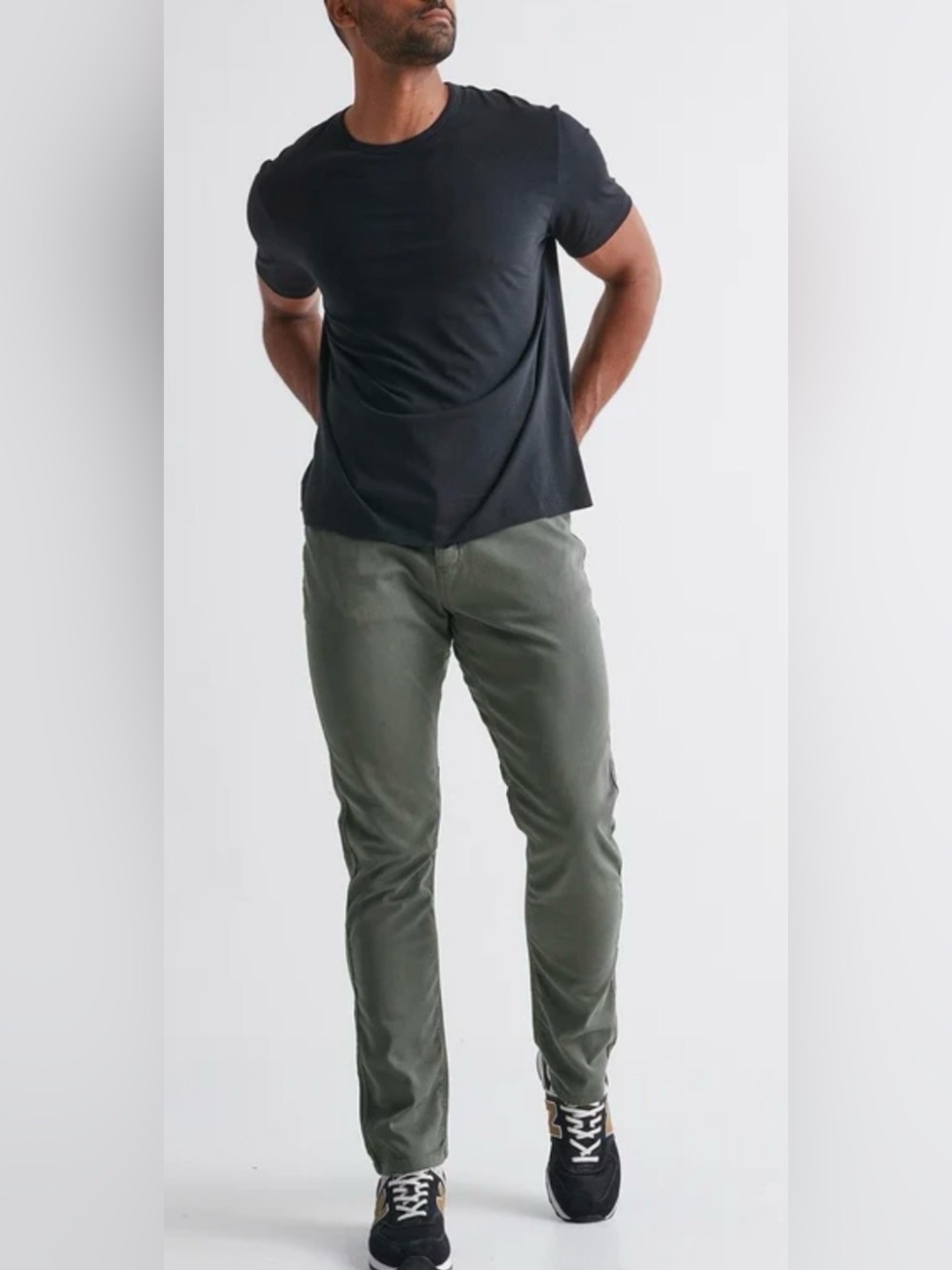 DU/ER Men’s No Sweat Relaxed Taper Pants Size 38 x 30